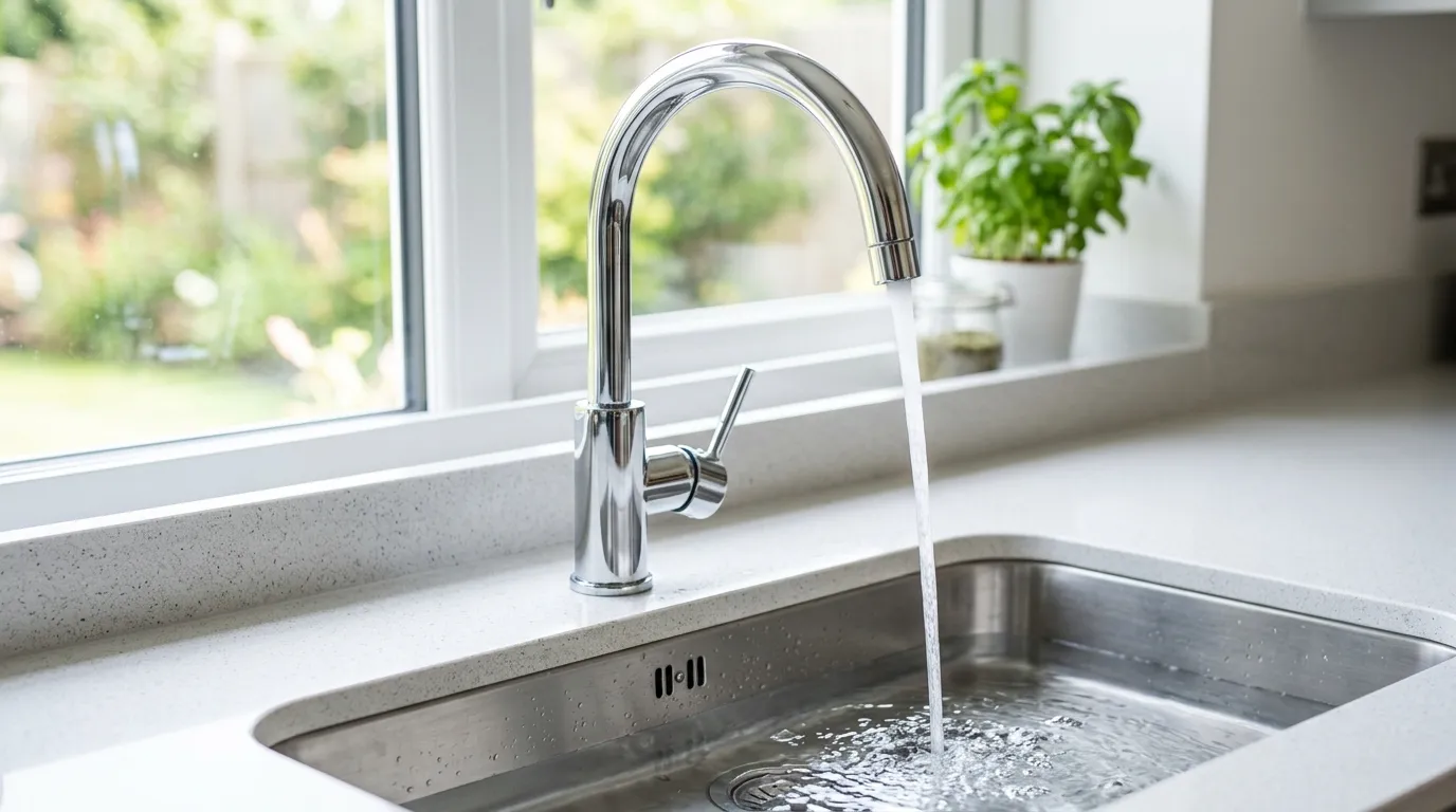 Local Plumbing Master Pros same day plumber fixing a faucet in Jefferson, PA